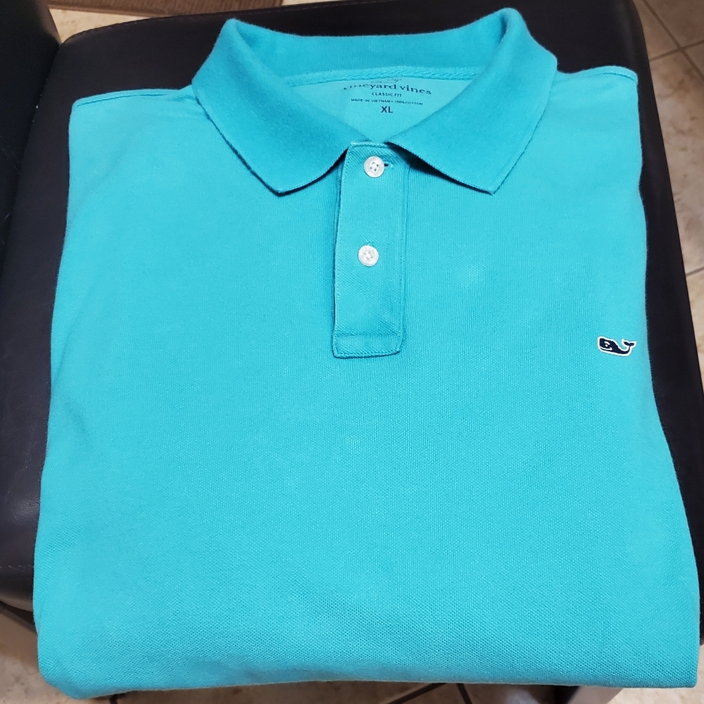 đłVineyard Vine Pique Polo - Picture 3 of 11